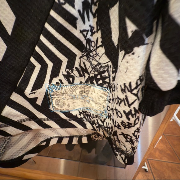 ONEAL Mayhem MX Motorcross Black and White Jersey ‎ Large - Picture 5 of 12